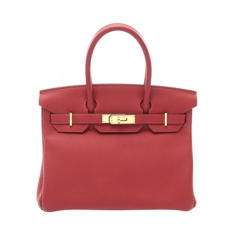 Hermes Birkin 30 Rouge Grenat Handbag, Togo Leather, Women's, Bordeaux Color